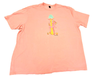 PLEASING Harry Styles Pink Shroom Bloom Mushroom Frog T-shirt Sz 4X Sold Out USA