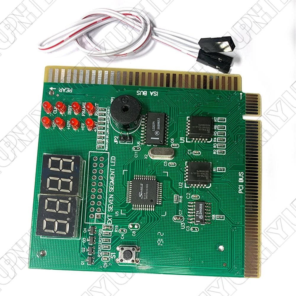 Analyseur De Carte Mère PCI Et ISA Leagy – Testeur 4 Chiffres Pour PC (LED, 5V)