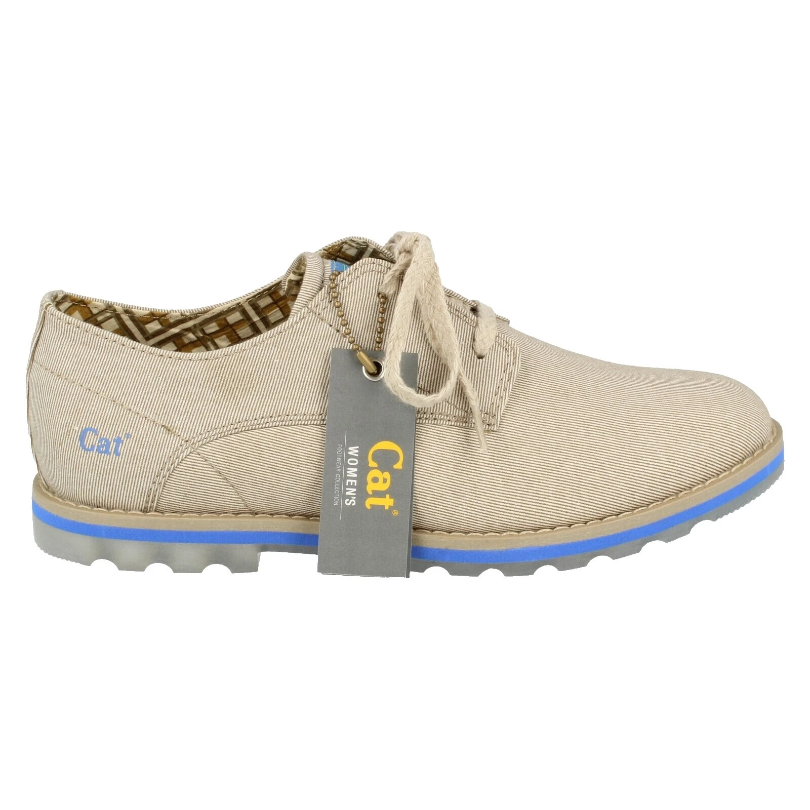 CAT Lace Up Flats for Women