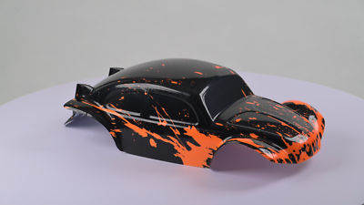 Custom Bug Body Muddy Orange for Traxxas T Maxx E-Maxx 1/10 Shell