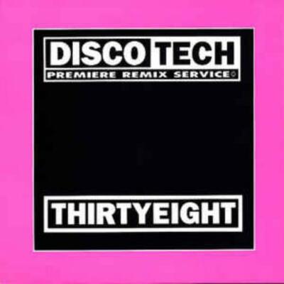 DiscoTech: ThirtyEight PROMO w/ Artwork MUSIC AUDIO CD Madonna 740 Boyz N-Trance