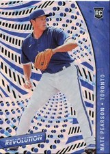 2021 Panini Chronicles Revolution Nate Pearson Rookie Toronto Blue Jays #90