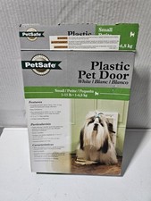 PetSafe Plastic Pet Door Small 1 Lb To 15 Lb Petite New Sealed White HPA11-10966