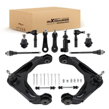13x Front Upper Control Arms Tierods for Chevy Silverado Sierra 2500 3500 HD H2