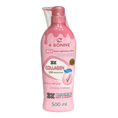 A Bonne Milk Power Lightening Lotion + Collagen 16.9 oz. (500mL) - EXP: 2027