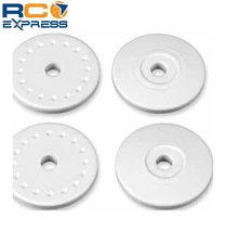 Tekno RC Shock Piston Blanks flat/taper 15.8mm precision molded 16 dimpl TKR6130