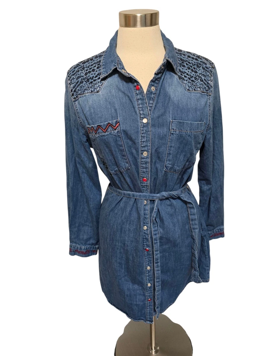 sachin and babi light blue dress Women's Long Sleeve Shirtdresses main image 1