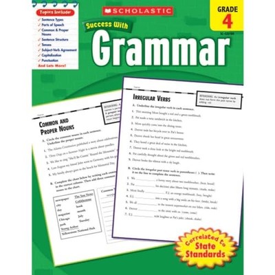 Scholastic Success With Grammar, Gr..., Scholastic Inc.
