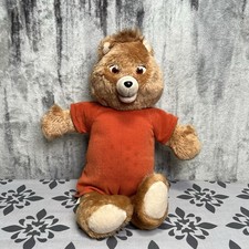 Vintage 1985 Teddy Ruxpin Worlds Of Wonder Bear Untested Retro 80's