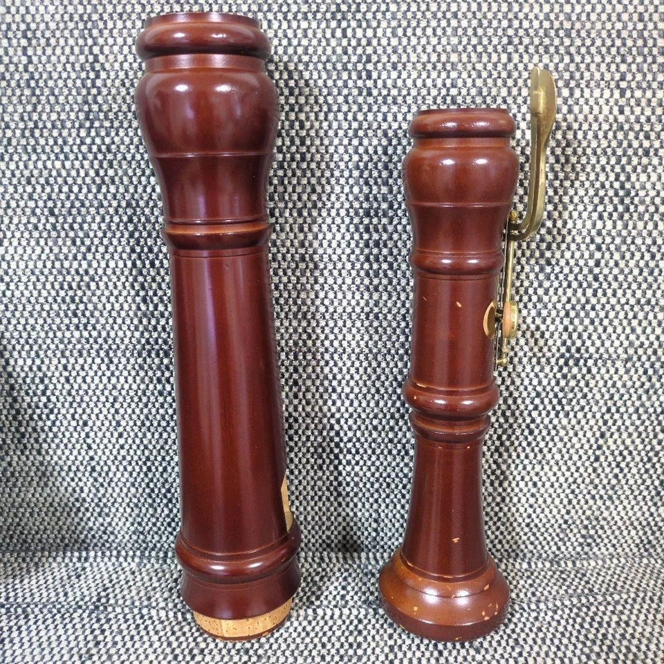 YAMAHA YRB-42 Bass Recorder Baroque Wooden w/ Case from Japan - Image 4 of 4