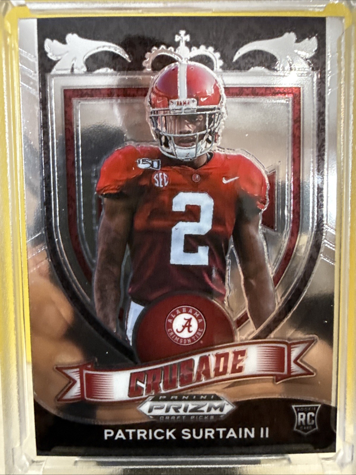 2021 Panini Prizm Draft Picks Patrick Surtain II Crusade RC
