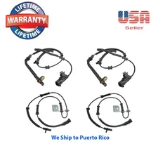 4 ABS Wheel Speed Sensor Front &Rear L & R Fit:TOWN &COUNTRY GRAND CARAVAN 08-11