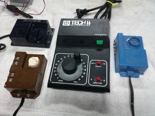 h/o scale 4 assorted transformers TECH II and others