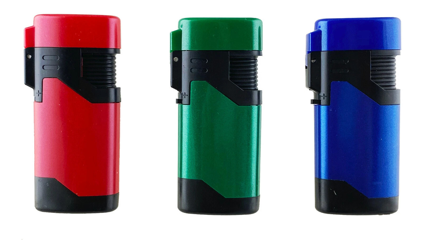 Metallic Finish Adjustable Windproof Refillable