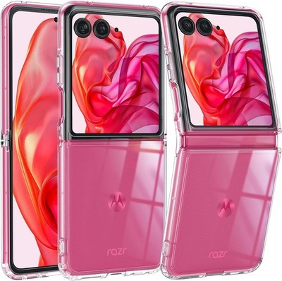 for Motorola Razr Plus 2025/2024 Case Clear Shockproof Scratch Resistant Phone C