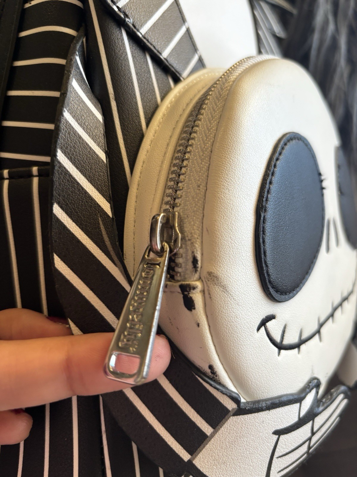 Loungefly Disney Headless Jack Mini Skellington B… - image 4