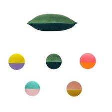 Furn Tanda Plain 100% Cotton Cushion Cover Decorative Sofa Pillow Cover UK