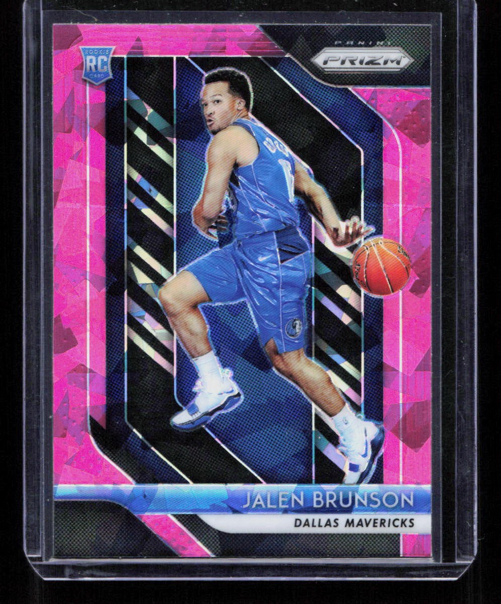 Jalen Brunson 2018-19 Panini Prizm #250 Pink Ice Prizm Rookie