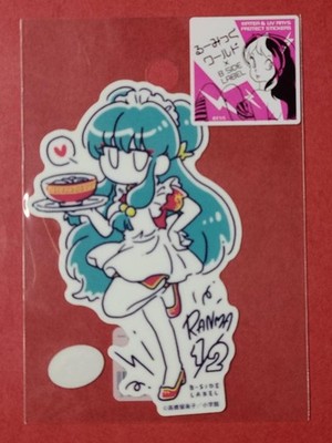 Ranma 1/2 Shampoo B-SIDE LABEL Aufkleber verformt