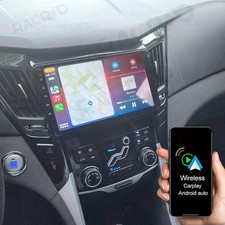 For Hyundai Sonata 2011-2015 Apple CarPlay Android 15 Car Stereo Radio GPS Navi