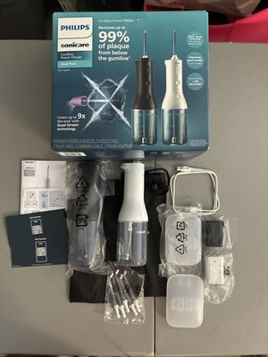 Philips Sonicare Cordless Rechargeable Power Water Flosser, 2-pack**Missing item