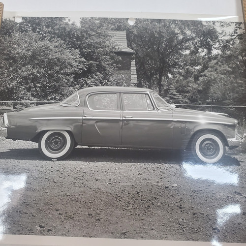 Studebaker Automobile Vintage 1950's Classic Car Original 8 x 10 Photograph Pic