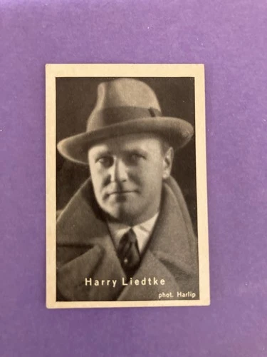 Theodore Loos Vintage Trading Card Macedonia Cigarettes Movie Pictures No 75