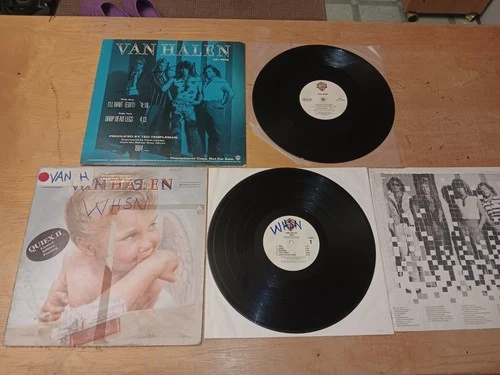 VAN HALEN 1984 PROMO QUIEX II Audiophile LP 1984 Promo + I'll Wait  / Legs RADIO