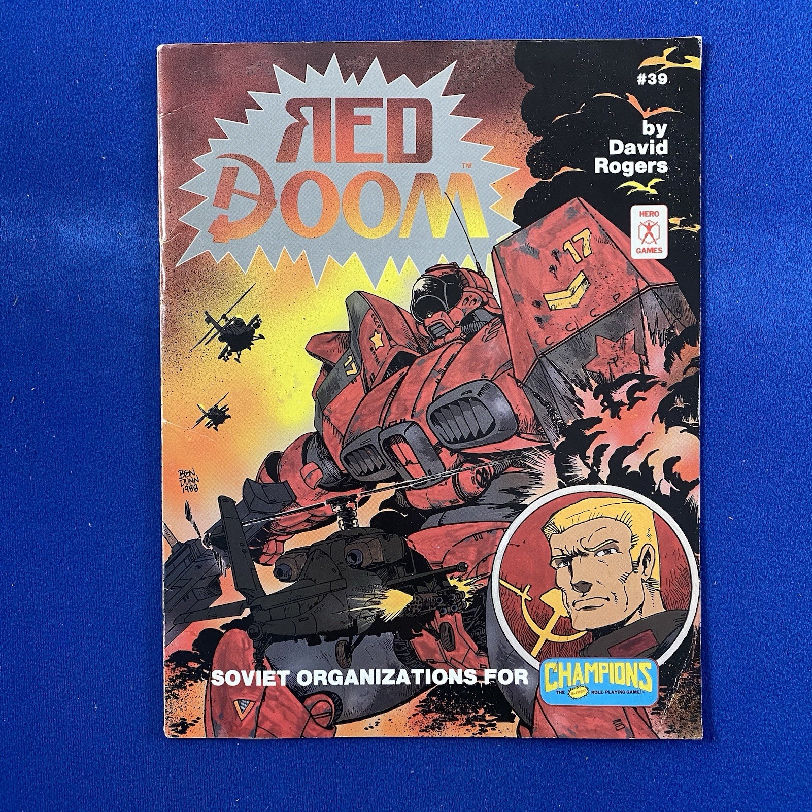 Red Doom By David Rogers #39 Champions The Super Role-playing Game Soviet