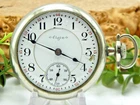 Antique Pocket watch Elgin Railroad grade 183 BW Raymond 18S 17 jewel circa 1898