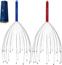 USAGA Head Massager Scalp Massager 20 Fingers Head Scratcher, Stocking Stuffers