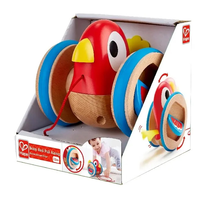Hape Nachziehvogel Viola | In Kartonage mit Plastiksichtfenster | E0360 | 2020 - Image 3