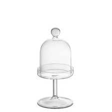 WMF Cloche Glas auf Fuss H 17 cm