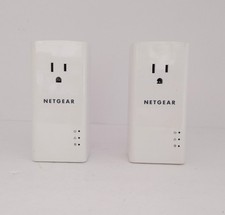 Netgear Powerline 1200 and Extra Outlet PLP1200S - Lot of 2