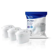 3x Aqualogis Pure+ Wasserfilter Kartuschen f�...
