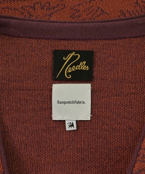 Sasquatchfabrix. Cardigans Orange(Patterned) M 22… - image 3