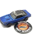 Vintage 1967 Hot Wheels Redline Series Custom Camaro Brown Interior With Button