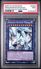 *PSA 9* Dragon Master Magia RA04-EN055 (Collector’s Rare)