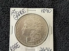 1890-P Morgan $1 Dollar Coin, 90% Silver, Circulated, AU+ Condition