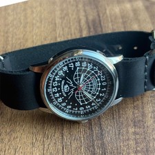 Watch 24h Automatic Raketa Wrist Men's Russian Vintage Soviet USSR Polar Day