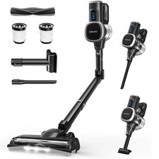 45KPa Cordless Stick Vacuum 220W Pet Hair Self-Standing 600ml Dustbin