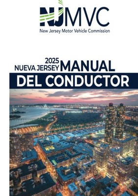 2025 Nueva Jersey Manual del Conductor (Spanish Edition)