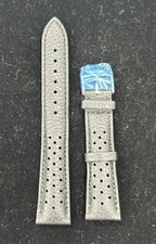 TAG HEUER 18x16mm Leather Watch Strap  Buckle 100 Genuine