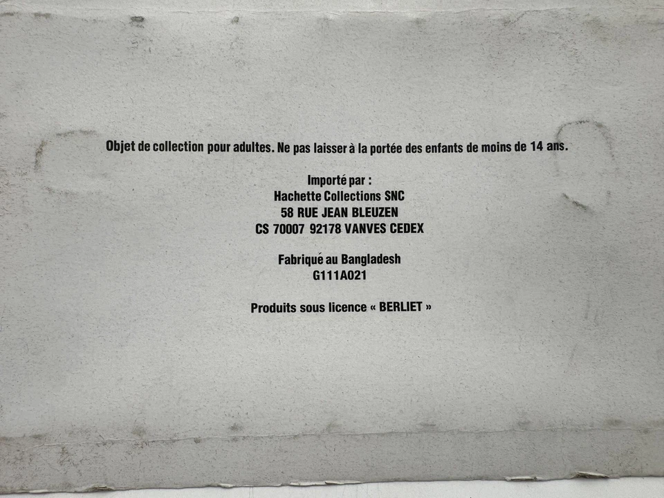 DIE CAST 1/43 BERLIET " GBD 4X4 ARMEE FRANCAISE " (21) - Immagine 2 di 2