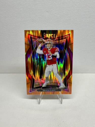 Panini 2024 Select Brock Purdy Concourse #37 Orange Shock Prizm /499 49ers