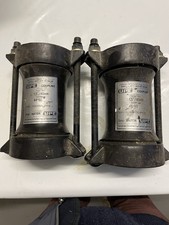 Pair of  VJ. style Pipe Couplers