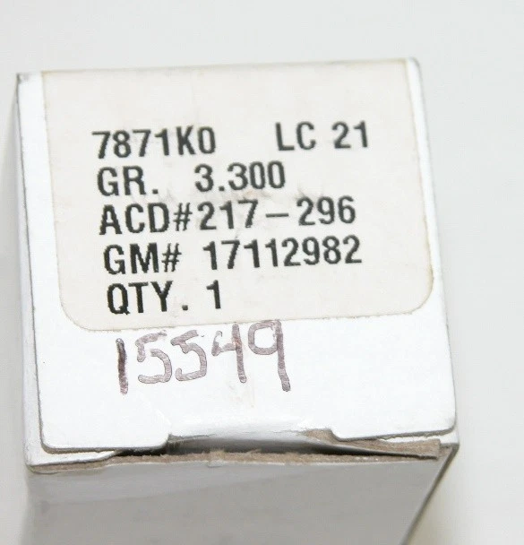 Inyector de combustible GM genuino nuevo para Cadillac Seville Deville Eldorado 90-91 +Más Foto 4 de 4