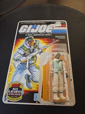 ICEBERG W/ FULL-SIZE FILE CARD 1986 GI JOE 100% COMPLETE ORIGINAL FIGURE VINTAGE