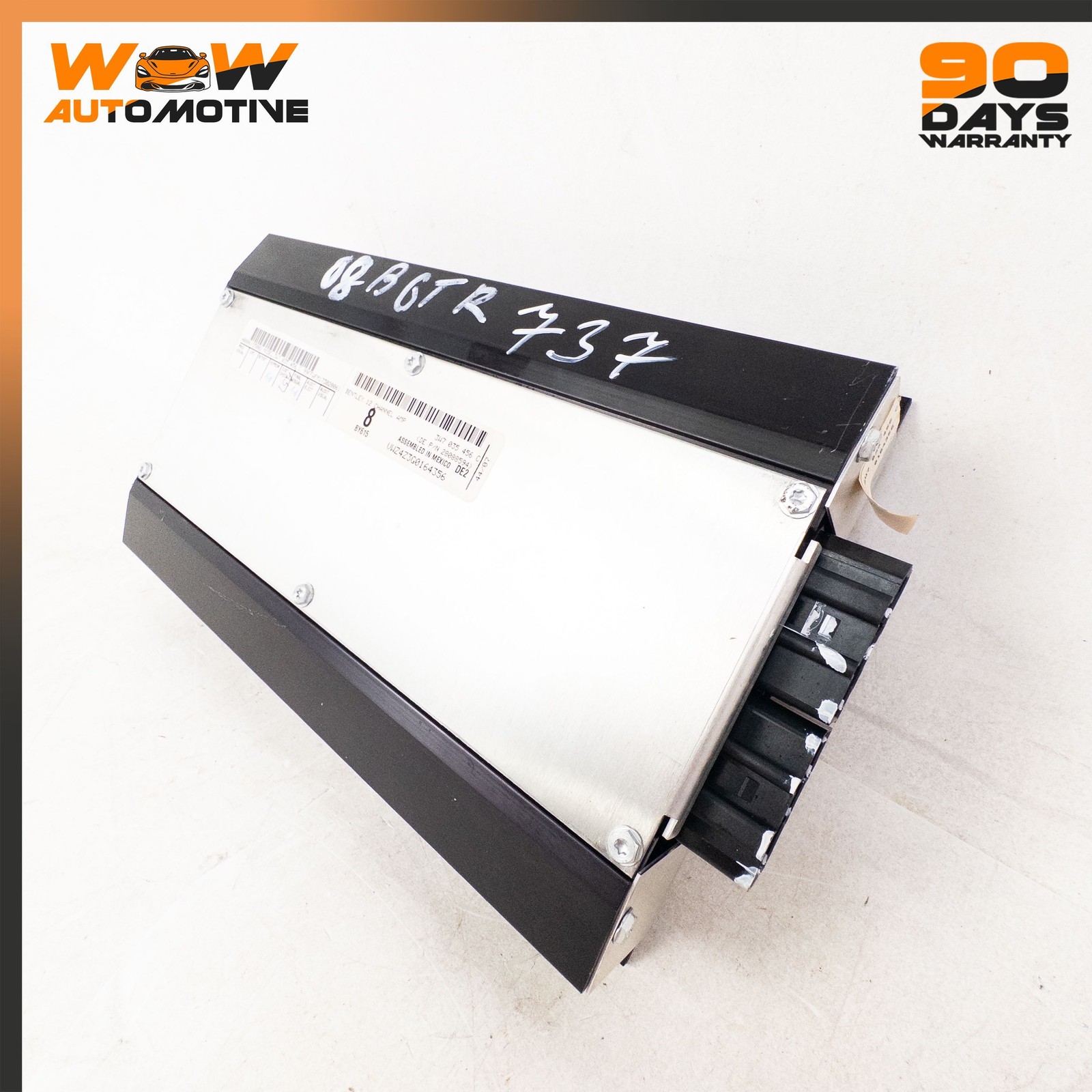 07-13 BENTLEY CONTINENTAL GTC PREMIUM AUDIO SOUND SYSTEM AMPLIFIER AMP OEM