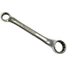 1950s Snap-on XS-2024 Offset Wrench, 5/8 x 3/4 SAE, USA, Vintage 1954, Box-End